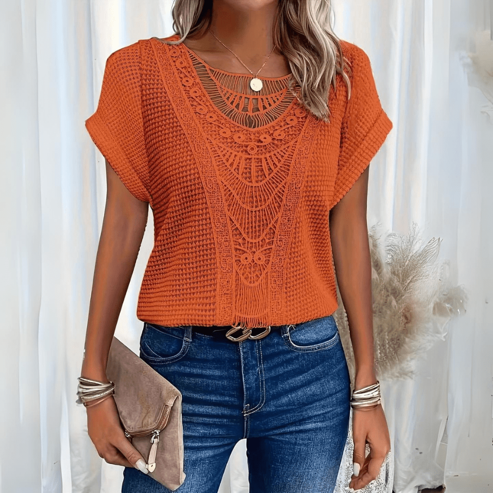 KARIN | ELEGANT IBIZA-STYLE BLOUSE
