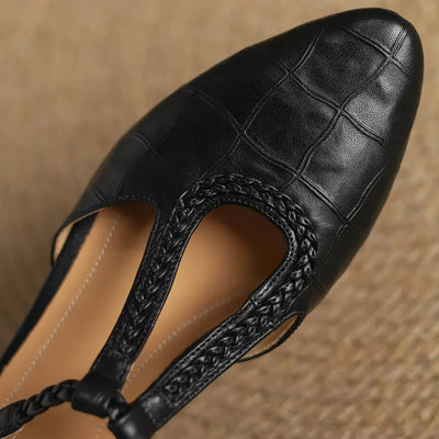 Milla | Leather Mary Janes