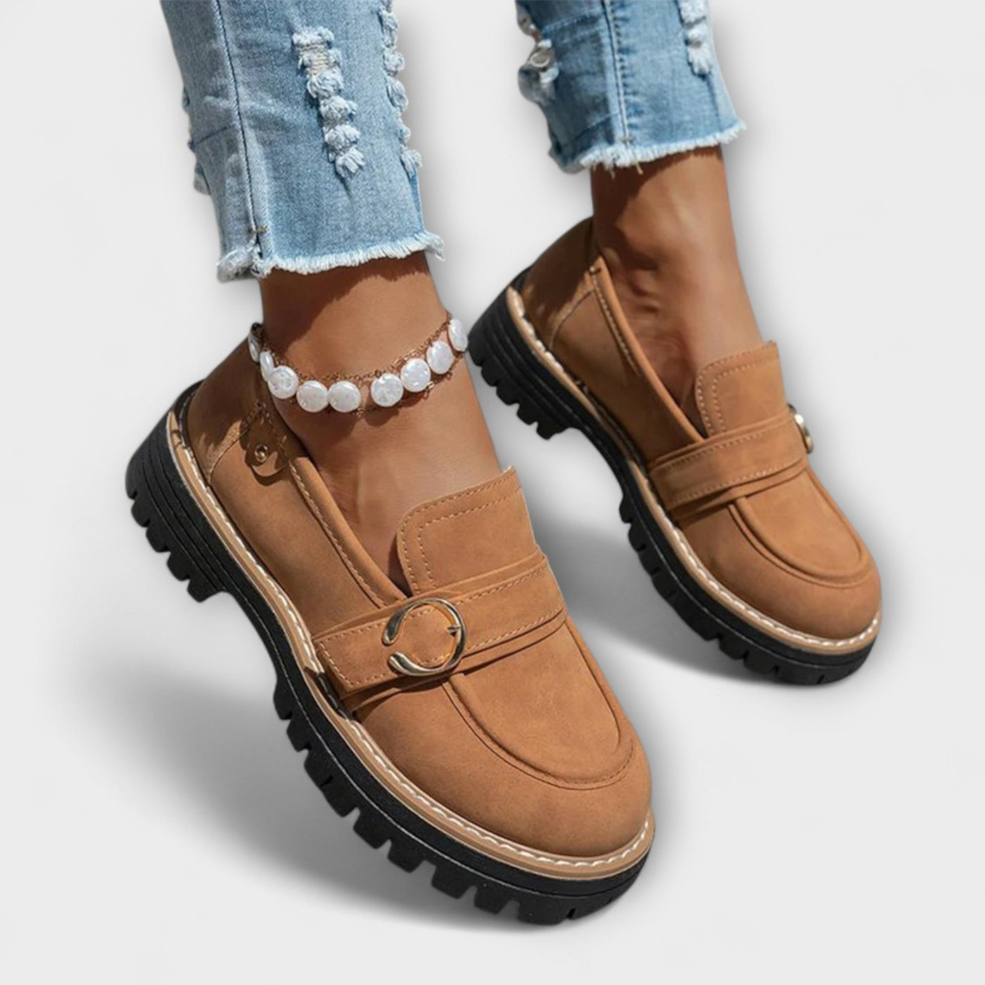 Ode | Casual Round Toe Loafers